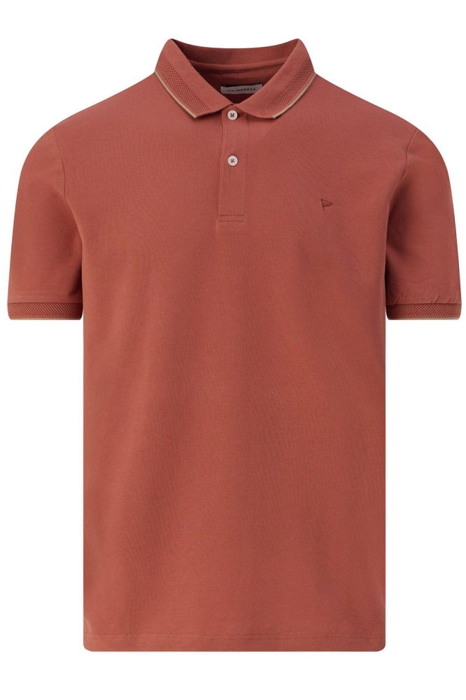 JORDAN POLO 096119 9801 Baked clay dark orange